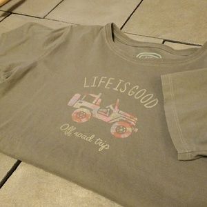 Life is Good "Off Road Trip" Tee